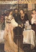 Alma-Tadema, Sir Lawrence The Epps Family Screen (detao) (mk23) china oil painting reproduction